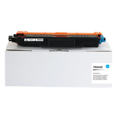 Brother TN243C-COM Compatible Cyan Toner Cartridge (1000 pages)