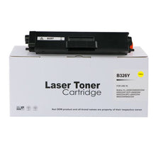 Load image into Gallery viewer, Brother TN326Y-COM Compatible Yellow Toner Cartridge (3500 pages)