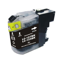 Load image into Gallery viewer, Brother LC123BK-COM Compatible Black InkJet Cartridge 20ml (600 pages)