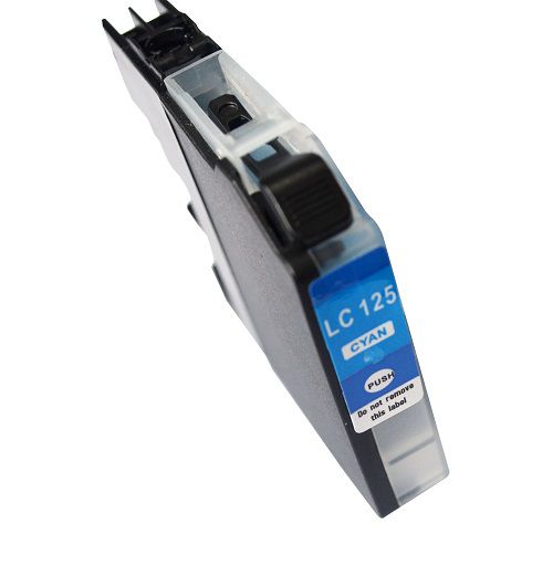 Brother LC125C-COM Compatible Cyan InkJet Cartridge 16ml (1200 pages)
