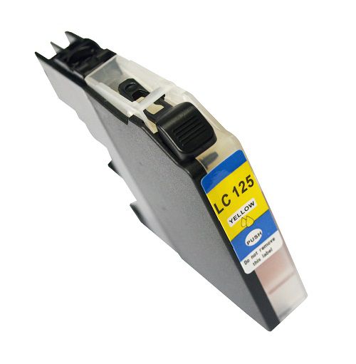 Brother LC125Y-COM Compatible Yellow InkJet Cartridge 16ml (1200 pages)
