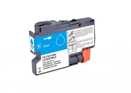 Brother LC3237C-COM Compatible Cyan InkJet Cartridge 18.4ml (1500 pages)
