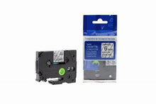 Load image into Gallery viewer, Brother TZe-111-COM Compatible Label Tape 8m(l) x 6mm(w) Black on Transparent