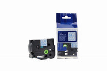 Load image into Gallery viewer, Brother TZe-153-COM Compatible Blue Label Tape 8m(l) x 24mm(w) Blue on Transparent