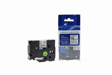 Load image into Gallery viewer, Brother TZe-241-COM Compatible Label Tape 8m(l) x 18mm(w) Black on White