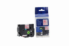 Load image into Gallery viewer, Brother TZe-252-COM Compatible Label Tape 8m(l) x 24mm(w) Red on White