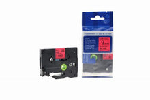 Load image into Gallery viewer, Brother TZe-421-COM Compatible Label Tape 8m(l) x 9mm(w) Black on Red