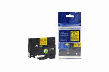 Load image into Gallery viewer, Brother TZe-631-COM Compatible Label Tape 8m(l) x 12mm(w) Black on Yellow