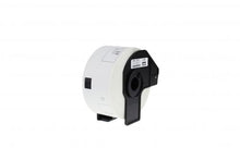 Load image into Gallery viewer, Brother DK-11208-COM Compatible Printer Labels 400 Labels Roll (38mm x 90mm) w/ plastic spool and holder