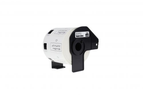 Brother DK-11209-COM Compatible Printer Labels 800 Labels Roll (62mm x 29mm) w/ plastic spool and holder