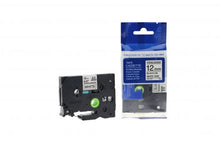 Load image into Gallery viewer, Brother TZe-S231-COM Compatible Label Tape 8m(l) x 12mm(w) Black on White
