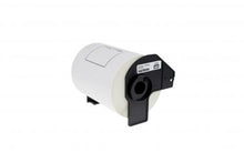 Load image into Gallery viewer, Brother DK-11241-COM Compatible Printer Labels 200 Labels Roll (102mm x 152mm) w/ plastic spool and holder