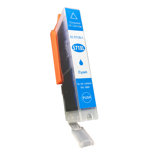 Canon CLI-571XLC-COM Compatible Cyan InkJet Cartridge 720ml