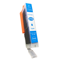 Load image into Gallery viewer, Canon CLI-571XLC-COM Compatible Cyan InkJet Cartridge 720ml