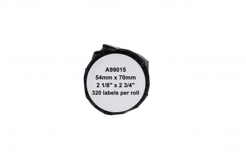Dymo 99015-COM Compatible Printer Labels 320 labels Pack (54mm x 70mm)