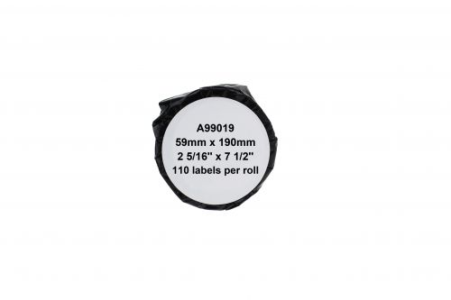 Dymo 99019-COM Compatible Printer Labels 110 labels Pack (59mm x 190mm)