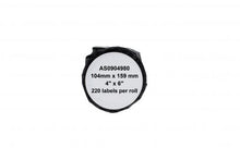 Load image into Gallery viewer, Dymo S0904980-COM Compatible Printer Labels 220 labels Pack(104mm x 159mm)