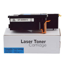 Load image into Gallery viewer, Epson S050613-COM Compatible Cyan Toner Cartridge (1400 pages)