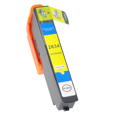 Epson T26344010-COM Compatible Yellow InkJet Cartridge 10ml