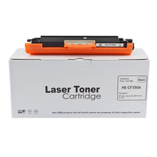 Load image into Gallery viewer, Hewlett Packard CF350A-COM Compatible Black Toner Cartridge (1300 pages)