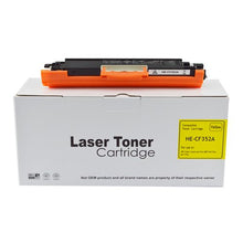 Load image into Gallery viewer, Hewlett Packard CF352A-COM Compatible Yellow Toner Cartridge (1000 pages)