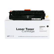 Load image into Gallery viewer, Hewlett Packard CF380A-COM Compatible Black Toner Cartridge (2400 pages)