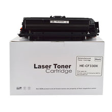 Load image into Gallery viewer, Hewlett Packard CF330X-COM Compatible Black Toner Cartridge (20500 pages)