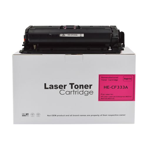 Hewlett Packard CF333A-COM Compatible Magenta Toner Cartridge (15000 pages)