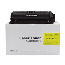 Load image into Gallery viewer, Hewlett Packard CF332A-COM Compatible Yellow Toner Cartridge (15000 pages)