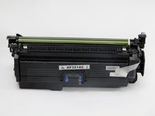 Load image into Gallery viewer, Hewlett Packard CF321A-COM Compatible Cyan Toner Cartridge (16500 pages)
