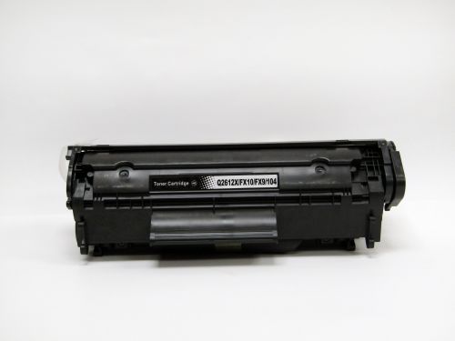 Hewlett Packard Q2612X-COM Compatible Black Toner Cartridge (4000 pages)