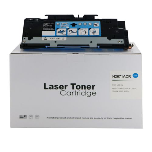 Hewlett Packard Q2671A-COM Compatible Cyan Toner Cartridge (6000 pages)