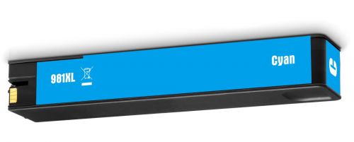 Hewlett Packard L0R09A-COM Compatible Cyan InkJet Cartridge 120ml (6600 pages)
