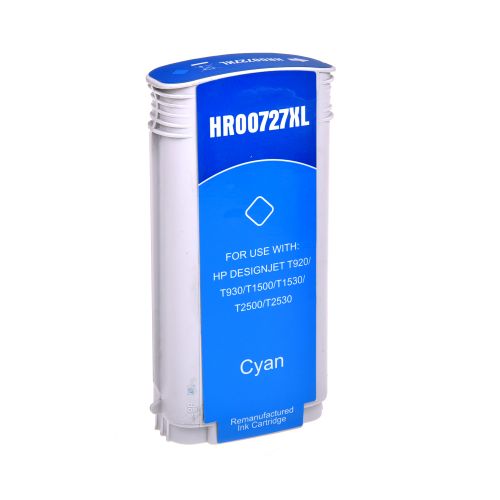 Hewlett Packard B3P19A-COM Compatible Cyan InkJet Cartridge 130ml