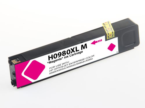 Hewlett Packard D8J08A-COM Compatible Magenta InkJet Cartridge 120ml (6600 pages)