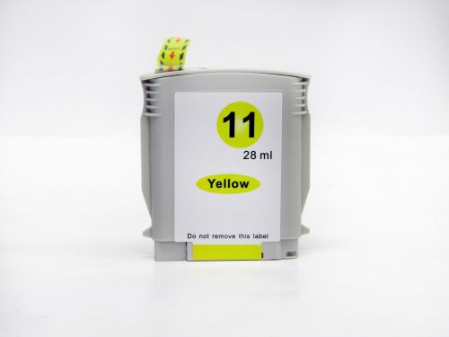 Hewlett Packard C4838A-COM Compatible Yellow InkJet Cartridge 28ml