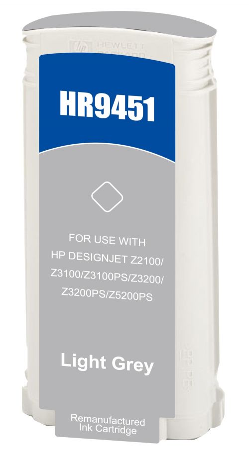 Hewlett Packard C9451A-COM Compatible Grey InkJet Cartridge 130ml