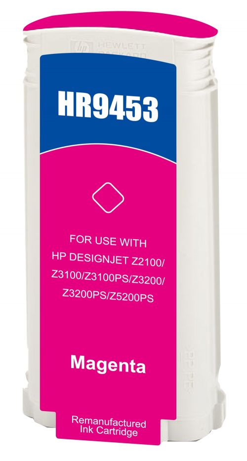 Hewlett Packard C9453A-COM Compatible Magenta InkJet Cartridge 130ml