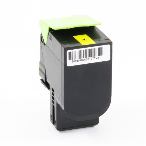 Lexmark 71B0040-COM Compatible Yellow Toner Cartridge (2300 pages)