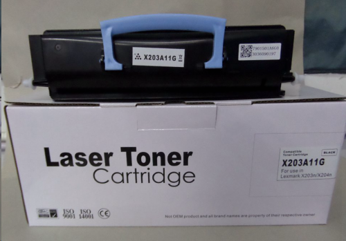 Lexmark X203A11G-COM Compatible Black Toner Cartridge (2500 pages)
