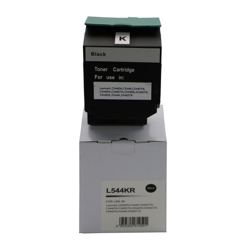 Lexmark C544XIKG-COM Compatible Black Toner Cartridge (6000 pages)