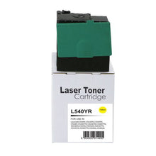 Load image into Gallery viewer, Lexmark C540H2YG-COM Compatible Yellow Toner Cartridge (2000 pages)