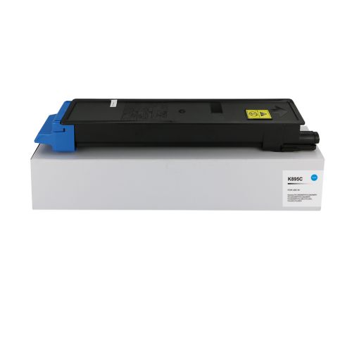 Kyocera Mita TK895C-COM Compatible Cyan Toner Cartridge (6000 pages)