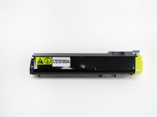 Kyocera Mita TK500Y-COM Compatible Yellow Toner Cartridge (8000 pages)