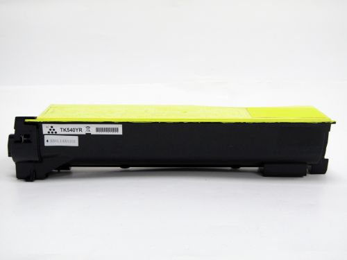 Kyocera Mita TK540Y-COM Compatible Yellow Toner Cartridge (4000 pages)