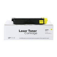 Load image into Gallery viewer, Kyocera Mita TK580Y-COM Compatible Yellow Toner Cartridge (2800 pages)