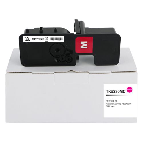 Kyocera Mita TK5230M-COM Compatible Magenta Toner Cartridge (2200 pages)