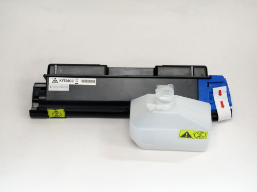 Kyocera Mita TK590C-COM Compatible Cyan Toner Cartridge (5000 pages)