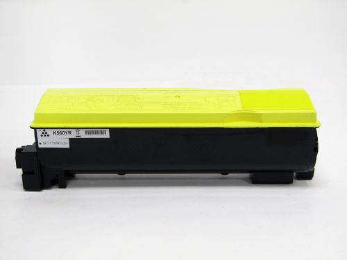 Kyocera Mita TK560Y-COM Compatible Yellow Toner Cartridge (10000 pages)