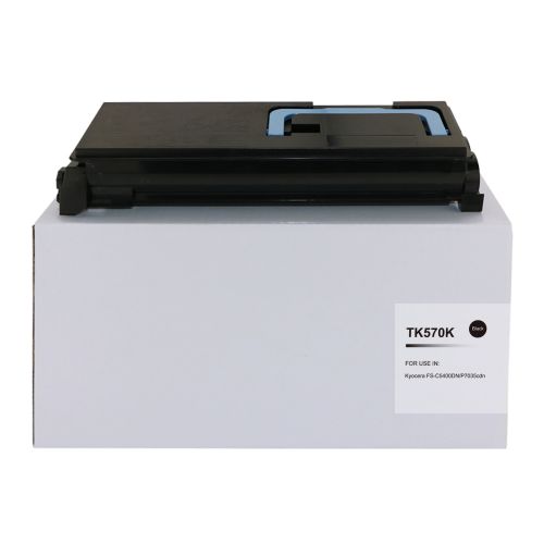 Kyocera Mita TK570K-COM Compatible Black Toner Cartridge (16000 pages)